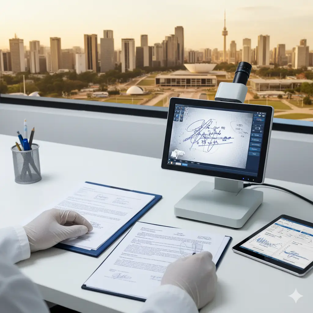 Home 1 Perícia Grafotécnica - Análise de Escritos